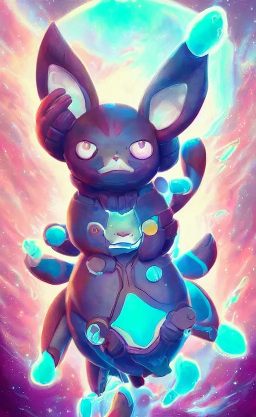 Image similar to lofi BioPunk Pokemon Vulpix portrait Pixar style by Tristan Eaton_Stanley Artgerm and Tom Bagshaw,