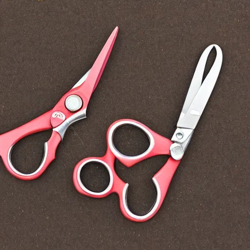Prompt: a pair of scissors