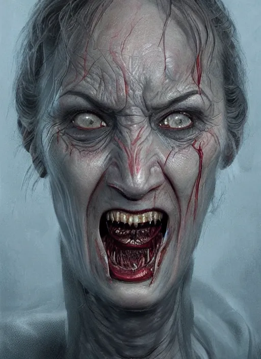 Image similar to portrait of Demon from Insidious (2010), highly detailed, centered, solid color background, digital painting, artstation, concept art, smooth, sharp focus, illustration, Jason Edmiston, donato giancola, Joseph Christian Leyendecker, Les Edwards, Ed Repka, WLOP, Artgerm