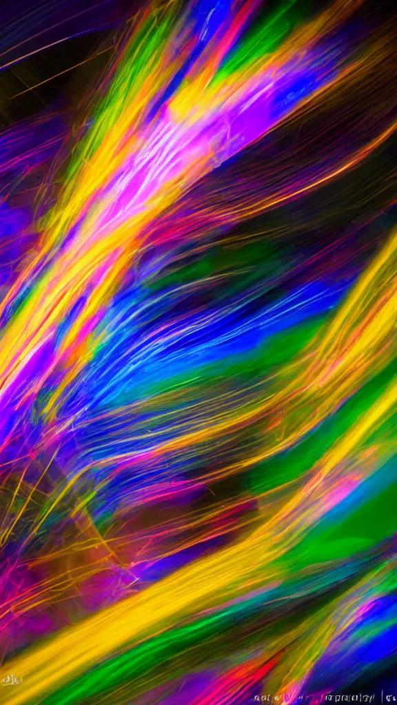 Image similar to speed light painting long exposure abstract prism colorfull speed