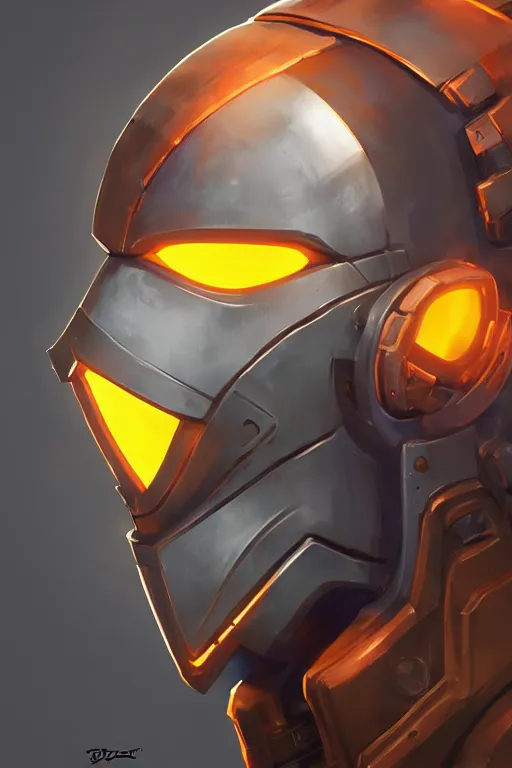 Image similar to epic mask helmet robot ninja portrait stylized as fornite style game design fanart by concept artist gervasio canda, behance hd by jesper ejsing, by rhads, makoto shinkai and lois van baarle, ilya kuvshinov, rossdraws global illumination radiating a glowing aura global illumination ray tracing hdr render in unreal engine 5