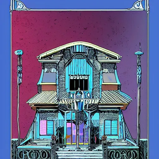 Image similar to house of moebius