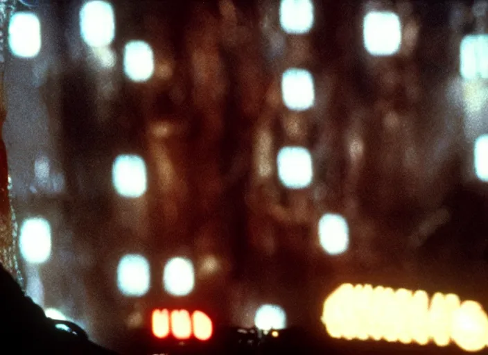 Prompt: film still donald trump investigates in blade runner, 8 k