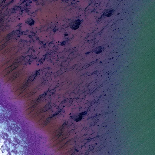 Image similar to beautiful sentinel satellite shot of a terraformation with natural colour scheme and artificial patterns veining the ground, photorealistic, very high quality