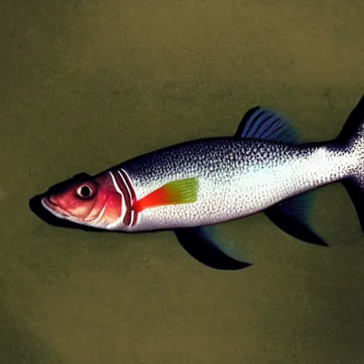 Image similar to a suicidal fish