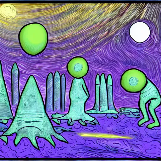 Aliens Arrive In Israel, Digital Art | Stable Diffusion | OpenArt