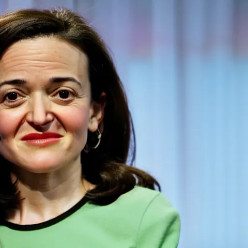 Prompt: Sheryl Sandberg as Overly Attached Girlfriend