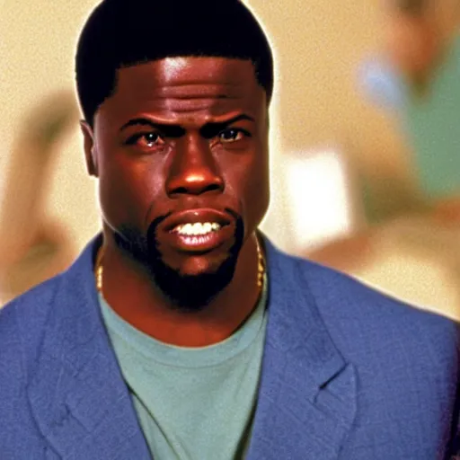 Prompt: a tv still of Kevin Hart starring as T.J. Henderson in Smart Guy (1998)