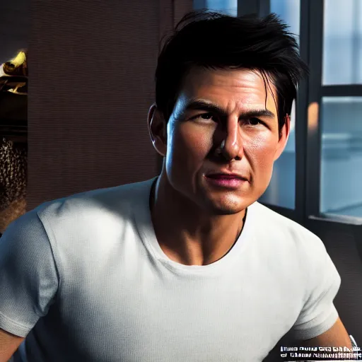 Prompt: asian version of tom cruise, portrait, photorealistic, ultra - detailed, hdr shot, unreal engine rendering 4 k