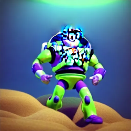 Image similar to buzz lightyear as a fish!!!!!!!! octane render, award winning, unreal engine, houdini render, studio light