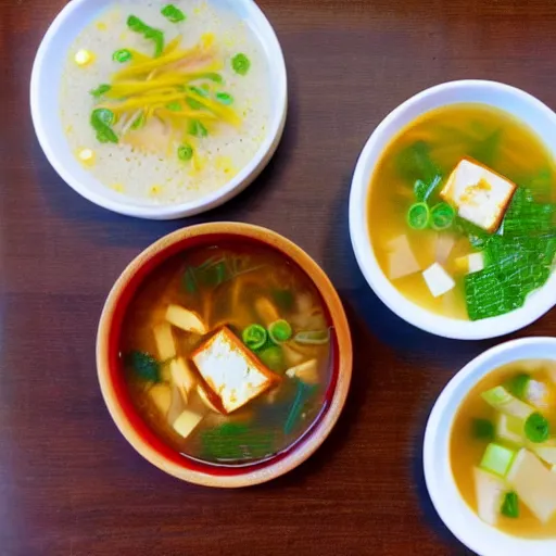 Prompt: korean tofu soup