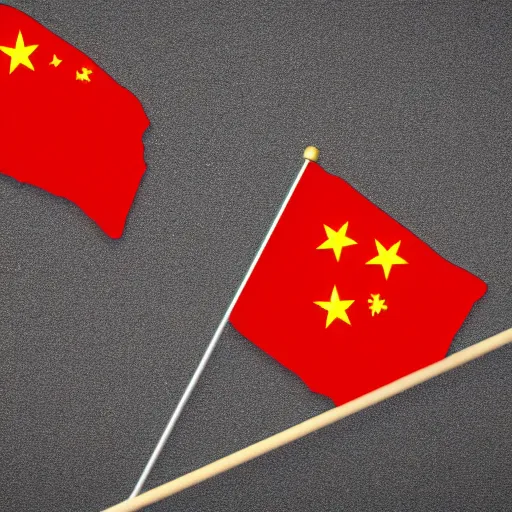 Prompt: china, flag