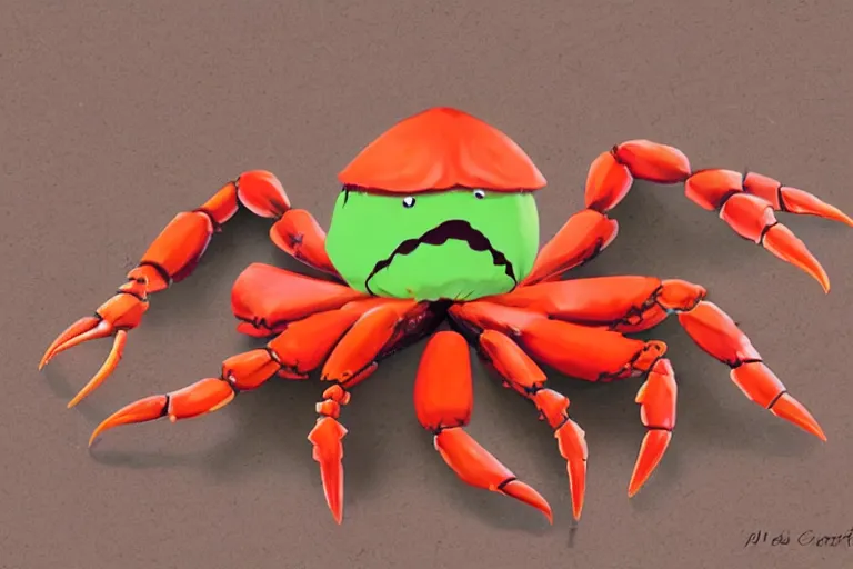 Image similar to crab people from south park