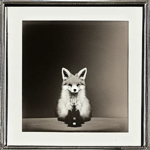 Image similar to 35mm photo of fox, IMAX, gelatine silver process, by Edward Sherriff Curtis