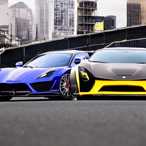 Image similar to love, diverse supercars, from behind, rebirth rituals, wide angle, elaborate, highly detailed, beautiful lighting