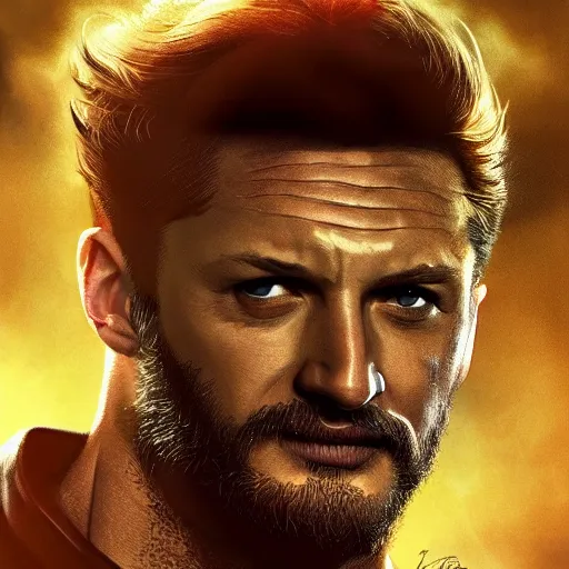 Image similar to tom hardy as wolverine from x - men digital art 4 k detailed super realistic