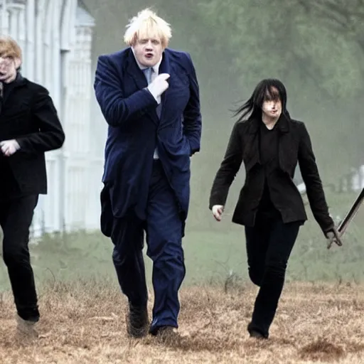 Image similar to boris johnson vampire in the twilight series