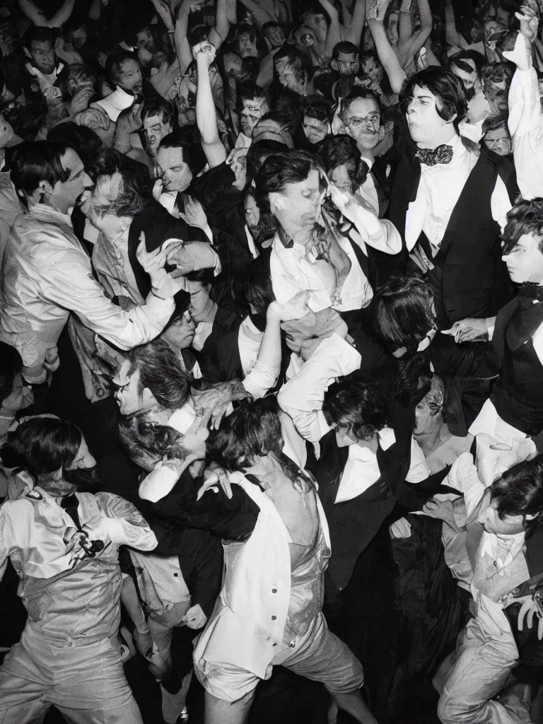 Prompt: oscar wilde dancing at a gay club in the 2 1 st century, color, photography, 8 k, highly detailed, rave, lighting