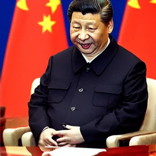 Image similar to xi jinping as winnie the poo
