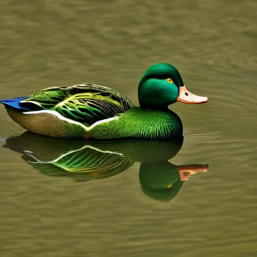 Image similar to green duck