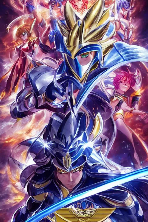 Image similar to 2 0 2 2 knights of the zodiac saint seiya battle for sanctuary hero suit armor comics mask minimalist verytoon nautiljon animes toei animation namco bandai, art by artgerm and greg rutkowski and magali villeneuve