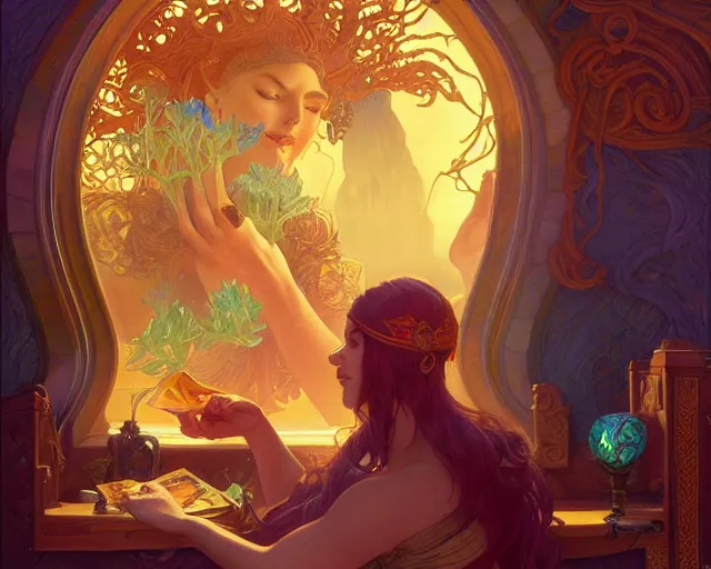 Image similar to photography of paul ranson, deep focus, d & d, fantasy, intricate, elegant, highly detailed, digital painting, artstation, concept art, matte, sharp focus, illustration, hearthstone, art by artgerm and greg rutkowski and alphonse mucha