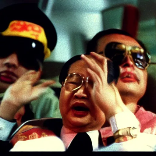 Image similar to xi jinping in fear and loathing in los vegas ( 1 9 9 8 )