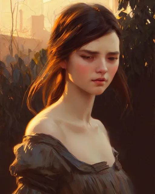 Image similar to a potrait of a girl with small tiger ears, fine details. night setting. realistic shaded lighting poster by craig mullism, artgerm, jeremy lipkin and michael garmash, unreal engine, radiant light, detailed and intricate environment, digital art, trending on art station