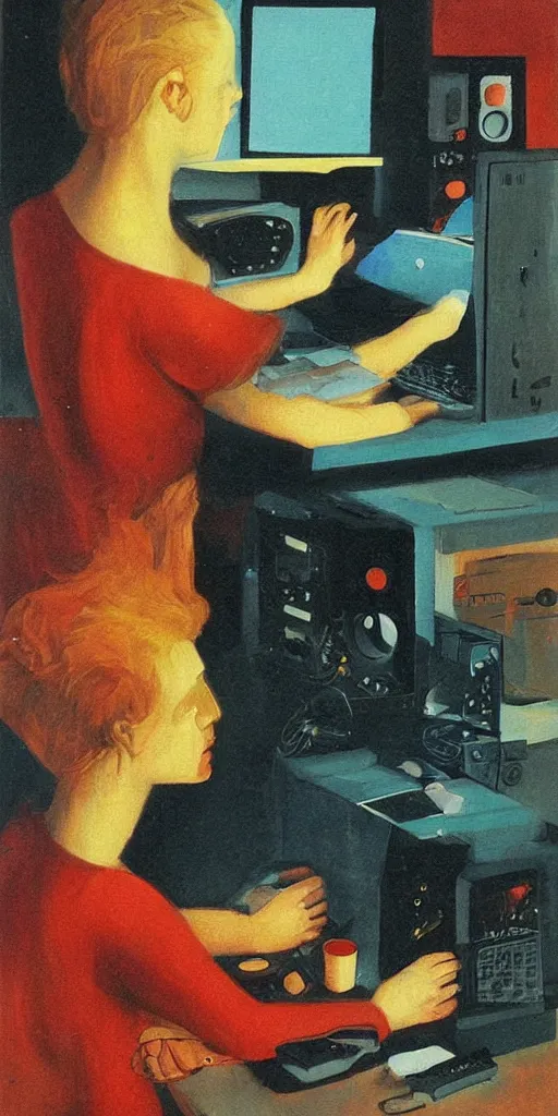 Image similar to what does a computer dream about? Art by Franz hals