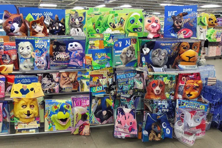 Image similar to photo of fursonas for sale at walmart