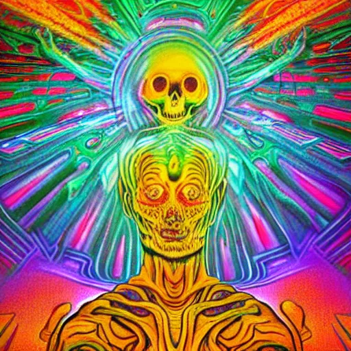 Image similar to dmt ego death