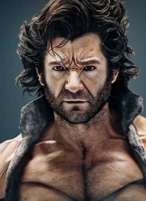 Prompt: Steven Crowder cast as Wolverine , still from Marvel movie, hyperrealistic, 8k, Octane Render,