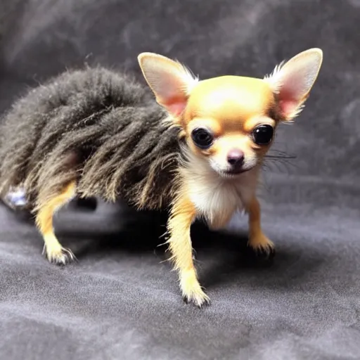 Image similar to chihuahua tarantula hybrid