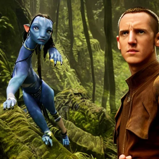 Prompt: avatar by james cameron