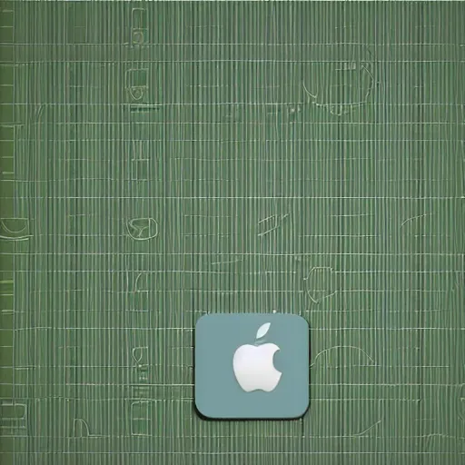 Image similar to android as apple logo