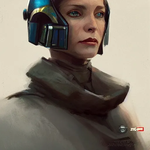 Image similar to portrait of a woman by greg rutkowski, syal antilles, blonde hair, star wars expanded universe, she is about 2 0 years old, wearing starfighter pilot uniform of the galactic alliance, digital painting, artstation, concept art, smooth, sharp foccus ilustration, artstation hq