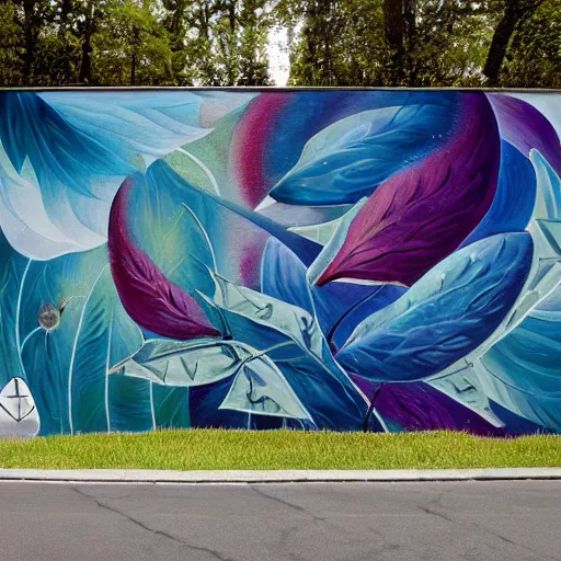 Prompt: a mural by epsylon point