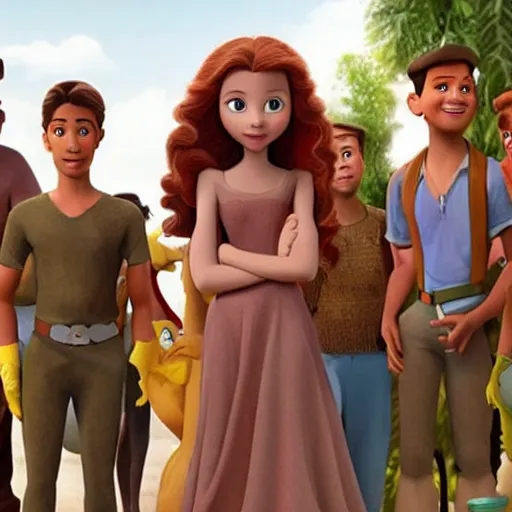 Prompt: disney movie about human trafficking