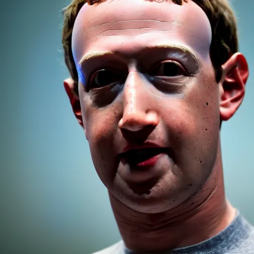 Prompt: mark zuckerberg as a cyborg