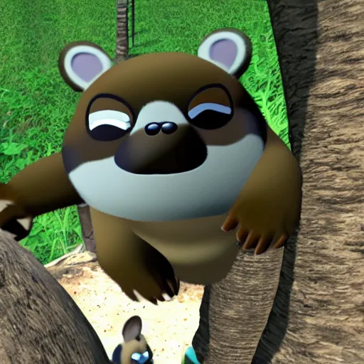 Image similar to Tom Nook trail cam footage