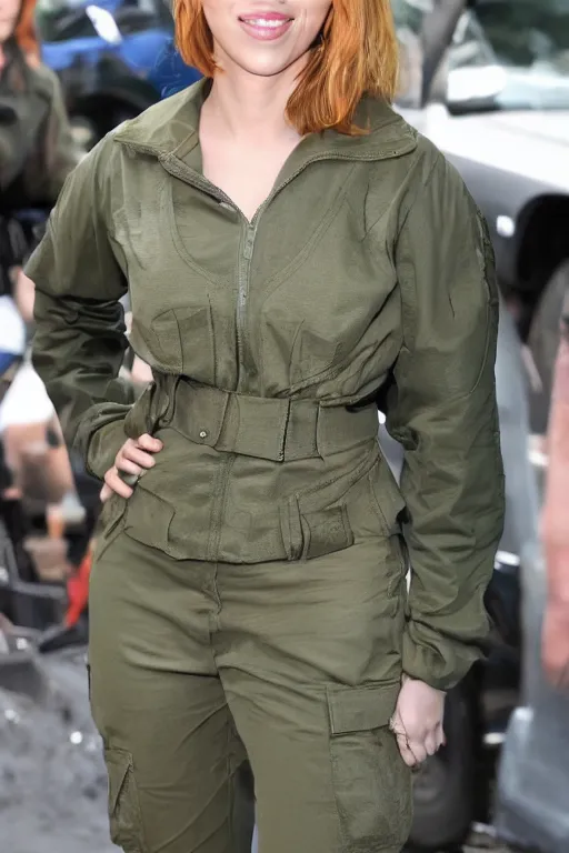 Image similar to Scarlett Johansson as Kim Possible