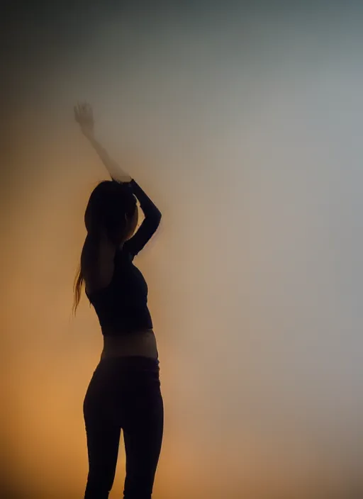 Prompt: the girl stretches out her hand to the glowing sphere, fog, rain, volumetric lighting, beautiful, mystique, golden hour, sharp focus, ultra detailed, jan urschel, dylan cole, marthe jonkers, james paick, thierry doizon, kai carpenter, ignacio fernandez rios, noir art house, 4 k, 3 5 mm, fujifilm