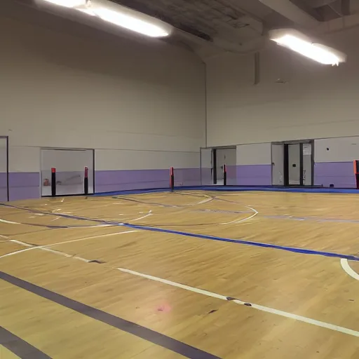 Prompt: squash court action. two player game. spectacular lighting 8 k wide angle lens masterpiece