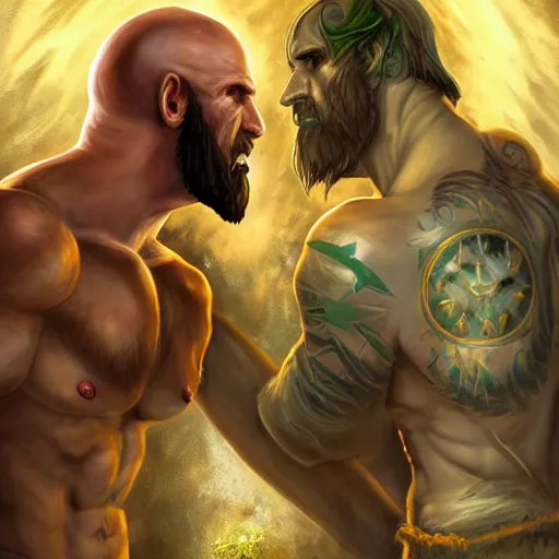 Image similar to asmongold as stone cold steve austin, artstation hall of fame gallery, editors choice, #1 digital painting of all time, most beautiful image ever created, emotionally evocative, greatest art ever made, lifetime achievement magnum opus masterpiece, the most amazing breathtaking image with the deepest message ever painted, a thing of beauty beyond imagination or words, 4k, highly detailed, cinematic lighting