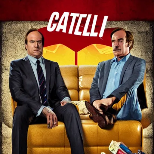 Prompt: better call saul poster starring super mario, tv show poster