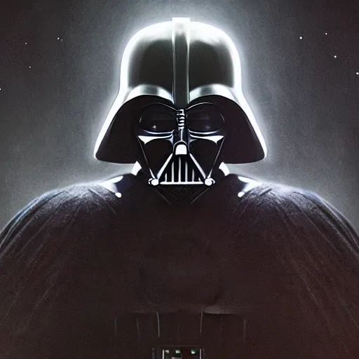 Image similar to portrait of darth vader, intricate artwork, concept art, octane render, deviantart, cinematic, key art, hyperrealism, iridescent accents, portrait photograph, nikon 3 5 mm, photograph by greg rutkowski