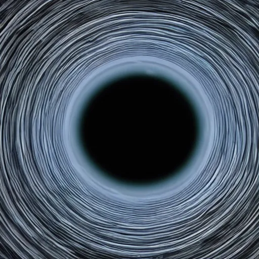 Image similar to the inside of a black hole