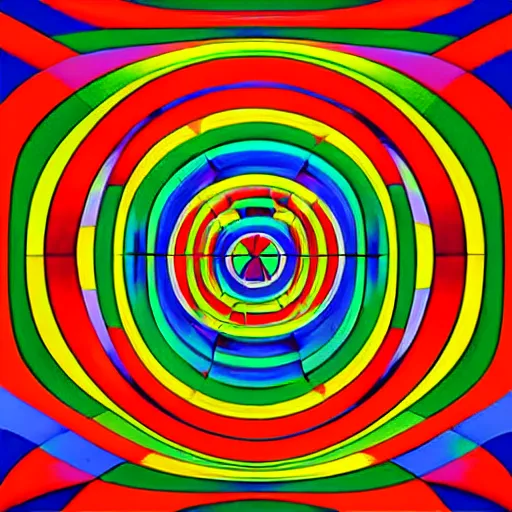 Image similar to trippy optical illusion by victor vasarely, dan mumford, op art, illusion, metal shaded