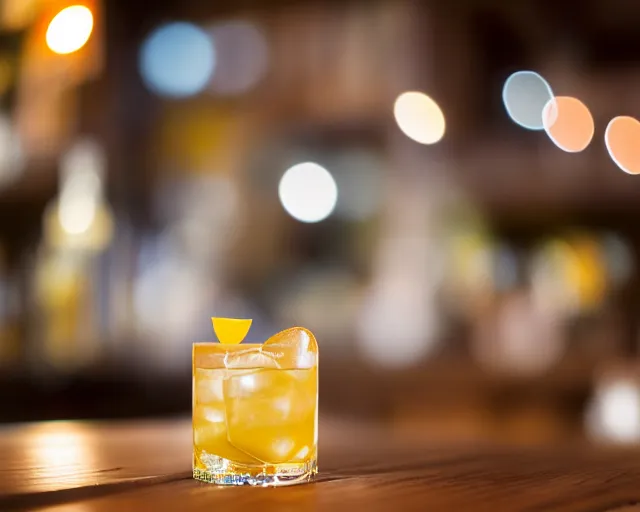 Prompt: 5 5 mm photo of best cocktail on a wooden table. dof. bokeh. magical atmosphere. art by greg rutkowski. highly detailed 8 k. intricate. lifelike. soft light. nikon d 8 5 0.
