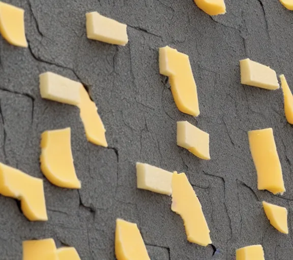 Image similar to a photo of a house with a roof made of cheese, ultra high detail, 8 k.